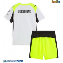 Maglie da calcio Borussia Dortmund Seconda Maglia Bambino 2025-26 Manica Corta (+ Pantaloni corti)